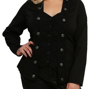 Tripp lace military jacket